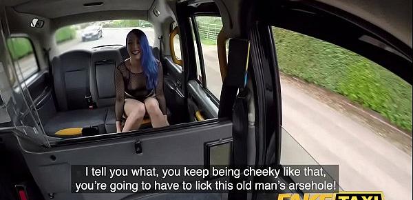 Fake Taxi Spanish chick Liz Rainbow loves anal fingering whilst fucking